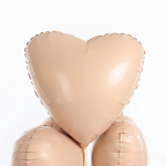 Шар (19''/48 см) Сердце, Мистик, Тон, Сатин, 1 шт., 222155