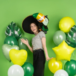 Шар (23''/58 см) Фигура, Тукан (надув воздухом), 1 шт., 24593