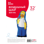 Шар (32''/81 см) Фигура, Семья героев, Папа, 1 шт. в уп., 24486