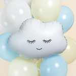 Шар (26''/66 см) Фигура, Белое облачко, 1 шт. в уп., 940523