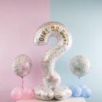 Шар 3D (47''/119 см) Фигура на подставке, Гендер Пати, Мальчик или Девочка?, 1 шт. в уп., GK70011-P