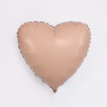 Шар (18''/46 см) Сердце, Винтажная роза, Матовый, 1 шт., 201500MVR