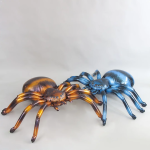 Шар (53''/135 см) Фигура 3D, Паук, Синий, 1 шт. в уп., 19931