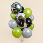 Шар (27''/69 см) Фигура, Лягушка, 1 шт., 27646