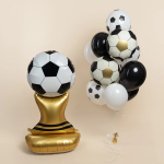 Шар 3D (61''/155 см) Фигура на подставке, Футбольный мяч, 1 шт. в уп., 27457