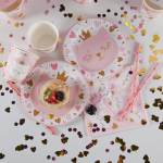 Конфетти фольга Сердце, Золото, Металлик, 2,5 см, 50 г., 6014736