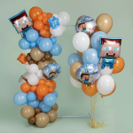 Шар (26''/66 см) Фигура, Пиксельный герой, 1 шт., 21780