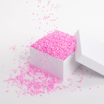 Шарики пенопласт, Розовый, 2-4 мм, 10 гр., 6521332