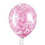 Конфетти тишью Круг, Розовый, 2,5 см, 50 г., 6014353