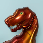 Шар 3D (50''/127 см) Фигура на подставке, Динозавр Тираннозавр, 1 шт. в уп., 19794