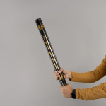 Пневмохлопушка (24/60 см), Заряд, Деньги, Доллары и Евро, серпантин фольга, 1 шт., 723009