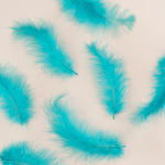 Перья, Премиум, Тиффани, 12-15 см, 30 шт., 6015548