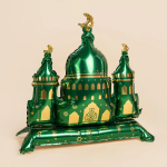 Шар 3D (35''/89 см) Фигура на подставке, Сказки Востока, Дворец, 1 шт. в уп., 27403