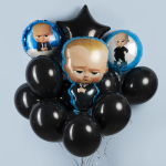 Шар (30''/76 см) Фигура, Малыш Босс, 1 шт. в уп., 24443