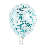 Конфетти фольга Звезда, Голубой, Металлик, 1,5 см, 50 г., 6015297