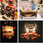 Свеча Цифра, 2 Белое сердечко, на шпажке, Розовый, 4,5 + 4 см, 1 шт. с держат., 802832