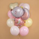 Шар (35''/89 см) Фигура, Мышка Принцесса, 1 шт. в уп., 24160