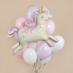 Шар (38''/97 см) Фигура, Волшебный единорог, 1 шт. в уп., 27346P