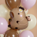 Шар (22''/56 см) Фигура, Капибара с ромашкой, 1 шт., 26798