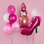 Шар (46''/117 см) Фигура, Губная помада, Розовый, 1 шт. в уп., 15582P