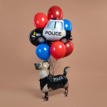 Шар (31''/79 см) Фигура, Полицейская машина, 1 шт., 27018