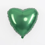 Шар (19''/48 см) Сердце, Кактус, Бохо, 1 шт., 228447