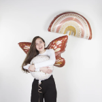 Шар (29''/74 см) Фигура, Бабочка Бохо, 1 шт., 25174