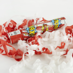 Пневмохлопушка (12/30 см), Цирк, Яркий праздник, Серпантин тишью, Красный/Белый, 1 шт., 823156