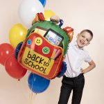 Шар (25''/64 см) Фигура, Школьный рюкзак, 1 шт. в уп., 25394-P