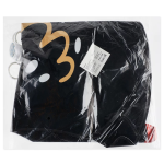 Шар 3D (23''/58 см) Ходячая Фигура, Курица, Черный, 1 шт., 24559