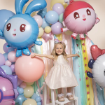 Шар (36''/91 см) Фигура, Малышарики, Нюшенька, 1 шт. в уп., 515303