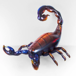 Шар (50''/127 см) Фигура 3D, Скорпион, 1 шт. в уп., 19796