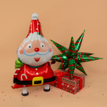 Шар 3D (26''/66 см) Звезда, Составная, Новогоднее настроение, 1 шт. в уп., 23949