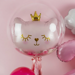 Шар (36''/91 см) Сфера, Deco Bubble (синяя упаковка), Прозрачный, Кристалл, 1 шт. в уп., 550178