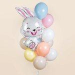 Шар (36''/91 см) Фигура, Милый зайка, 1 шт. в уп., 262WHF-P