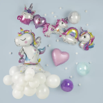 Шар (5''/13 см) Микро-сфера, Deco Bubble (синяя упаковка), Прозрачный, Кристалл, 10 шт. в уп., 5503100