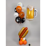 Шар (29''/74 см) Фигура, Пиво в кружке, 1 шт. в уп., 35910WE-P