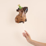 Шар с клапаном (15''/38 см) Мини-фигура, Капибара, 5 шт. в уп., 26652