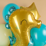 Шар (32''/81 см) Фигура, Морской конек, 1 шт., 901901