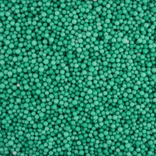 Шарики пенопласт, Зеленый, 2-4 мм, 10 гр., 521344