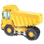 Пиньята Спецтехника (самосвал), Желтый, 40*30*8 см, 1 шт. в упак. , 6233337-BX