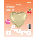 Шар (36''/91 см) Сердце, Шампань, 1 шт. в уп., 940936