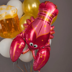 Шар (39''/99 см) Фигура, Лобстер, 1 шт., 15244