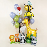 Шар 3D (23''/58 см) Фигура на подставке, Коала, 1 шт. в уп., 23461