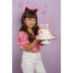 Свечи Нежный микс, Перламутр, 0,5*6 + 2 см, 10 шт. с держат., 803018