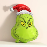 Шар с клапаном (15''/38 см) Мини-фигура, Новогодний монстрик, 5 шт. в уп., 26846