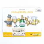 Шар Гирлянда (38''/97 см) Фигура, Напитки, Ассорти, 2 шт. в уп., 19860