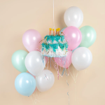 Пиньята складная, Торт и Свечи, 32*32 см, 1 шт. в упак. , 6234037-BX