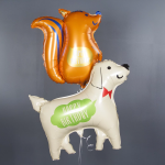 Шар (26''/66 см) Фигура, Милый Бельчонок, 1 шт., 23215