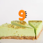 Свеча Цифра, 9 Динозаврик, 3,5*4,5 + 2,5 см, 1 шт. с держат., 639279